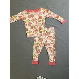 Burt's Bees Baby Floral Pajama Set - 12 Months